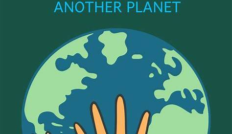 Green Save The Earth Poster Campaign