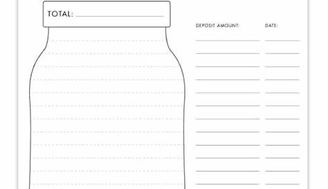 Savings Goal Tracker Bundle (Printable) The Budget Mom