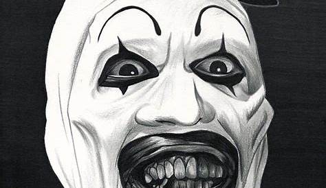 Scary Clown Face Drawing at GetDrawings | Free download