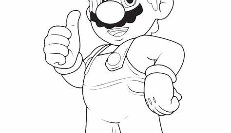 47 Disegni di Super Mario Bros da Colorare | PianetaBambini.it