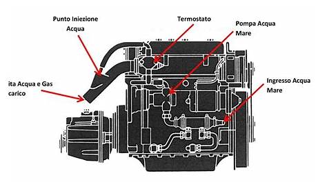 Unico Impianto Raffreddamento Schema Raffreddamento Motore