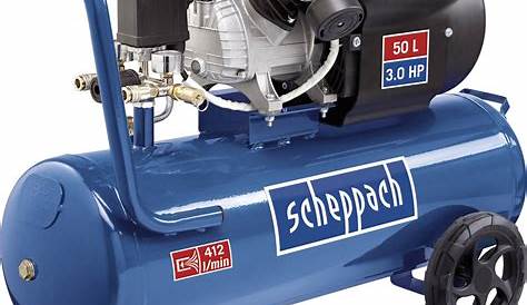 Scheppach Compresseur SCHEPPACH D'air Horizontal HC100DC 100 L