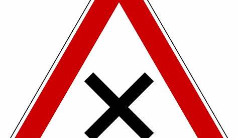 cross symbol only from Safety Sign Supplies