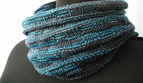 Loop-Schal selbst stricken - DIY Schlauchschal | Schlauchschal stricken