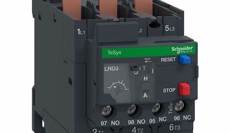 Schneider Contactor Overload Relay SCHNEIDER ELECTRIC IEC Style , Mfr. Series