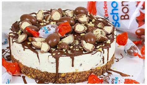 Kinder Schoko Bon Torte ohne Backen I No Bake Cake - YouTube