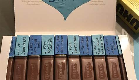 Drei kreative Geschenkideen zum Verpacken von Schokolade