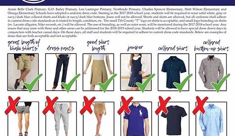 School Uniform Dress Code Policy