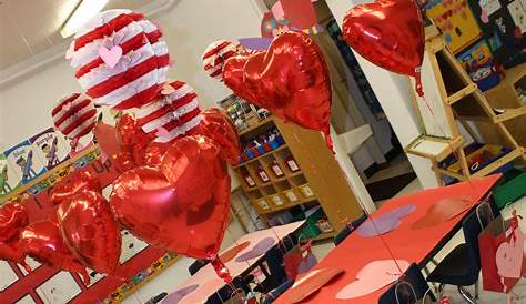 School Valentine Decorations 's Day Door Decor W Positive Words Diy S