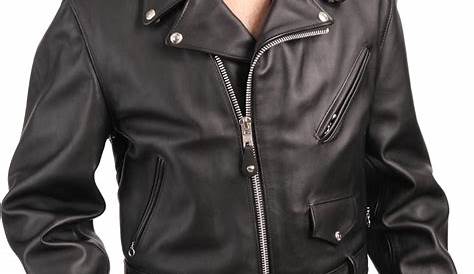 Schott NYC perfecto 618 giacca in pelle da motociclista, Steerhide