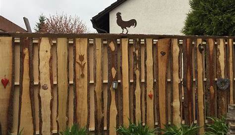 Rustic wood fence#fence #rustic #wood | Zaun garten, Rustikales holz