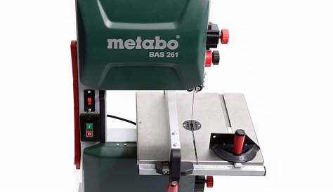 Scie A Ruban Metabo Bas 261 Precision 400w à METBO Précision 400W