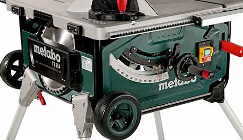 Scie Sur Table Metabo Ts 254 Circulaire à TS MyToolSwiss.ch