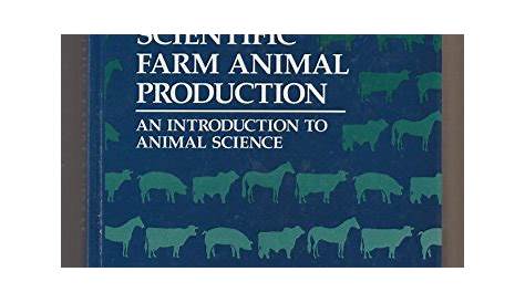 Scientific Farm Animal Production 12Th Edition Pdf Free Download