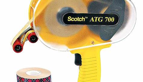 Scotch(R) ATG 700 Adhesive Applicator, 1/2 in and 3/4 in wide rolls, 6