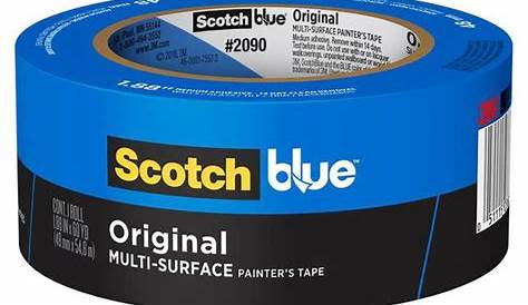 3M Scotch Blue 1.41 in. W x 60 yd. L Blue Medium Strength Painter's