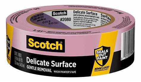 3m Scotch Delicate Surface Painter’s Tape 0.94 Inch X 45 Yard 1 Roll