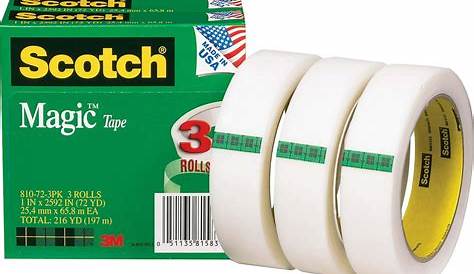 Scotch Magic Tape 3/4"x 1000" Boxed - (810) - Save Out of the Box