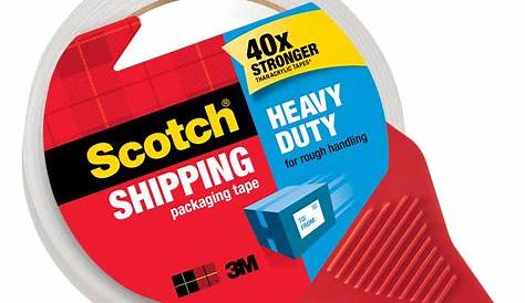 3M Scotch 1.88 in. x 54.6 yds. Heavy Duty Shipping Packaging Tape (3