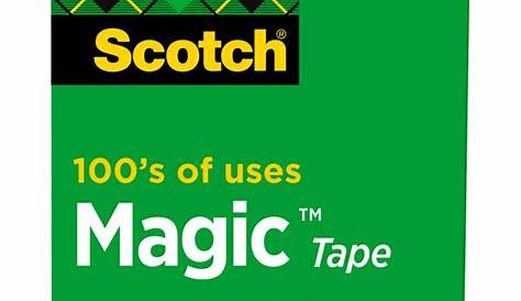 Scotch, MMM81011296PK, Magic Tape, 6 / Pack, Clear - Walmart.com