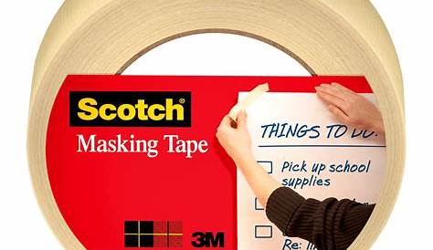 Scotch General Use Masking Tape, Beige, 1.88 in x 60.1 yd, 1 Roll