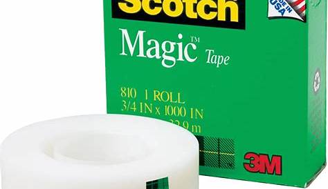 Scotch Magic Tape, 1 Roll, Numerous Applications, Invisible, Engineered