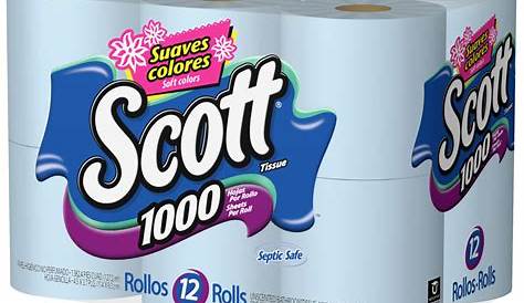 Scott 1000 Toilet Paper, 27 Rolls, 27,000 Sheets