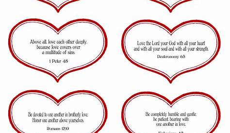Unto Him That Loved Us Free Printable Scripture Valentines Joyful
