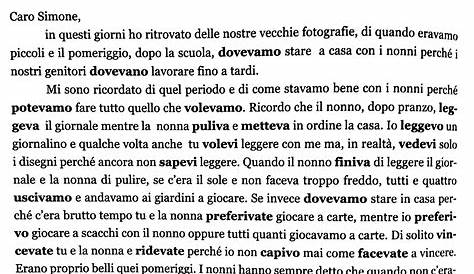 Testi con domande di comprensione in stampato maiuscolo