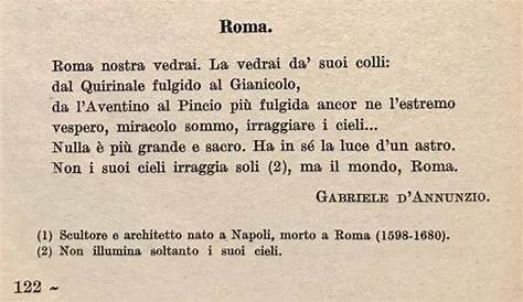 Le poesie più belle su Roma | Roma.Com