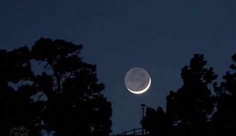 Por qué, aunque no esté llena, la Luna puede apreciarse toda iluminada