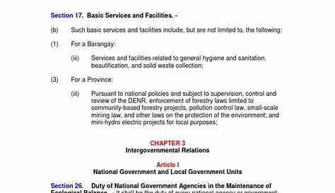 The Local Government Code of The Philippines Ra 7160 | PDF | Eminent