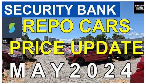 Security Bank Repo Cars