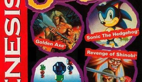 Sega Genesis USA No-Intro Art Pack (3D Boxes, 2D Carts, Logos) - Sega