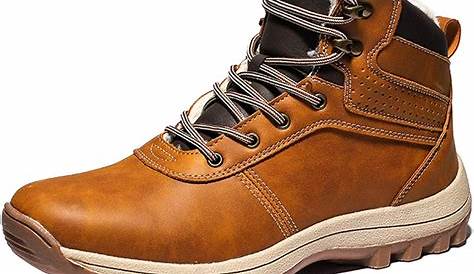 Herren Winterschuhe Warm Gefüttert Schneestiefel Winter rutschfest