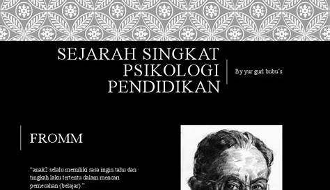 Sejarah Singkat Psikologi Pendidikan | PDF