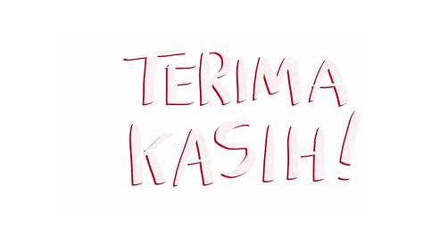 Terima Kasih PNG, Vector, PSD, and Clipart With Transparent Background