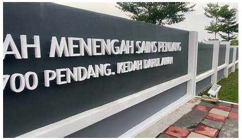 MRSM Pendang, Boarding School in Pendang