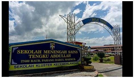 SM Sains Tengku Abdullah, Boarding School in Raub