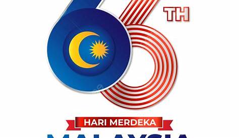 Premium Vector | Merdeka malaysia independence day with realistic flag