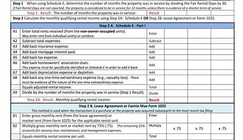 Self Employed Income Calculation Worksheet Excel