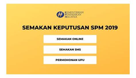 Semakan Keputusan SPM 2022 & SPMU 2023 Online SMS