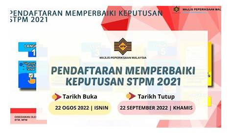 Semakan Keputusan STPM Semester 1 2022 Online