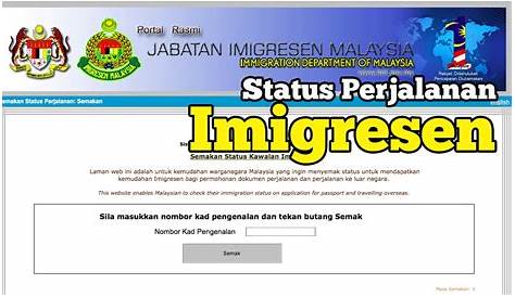 Online Inquiry – Malaysian Immigration Department