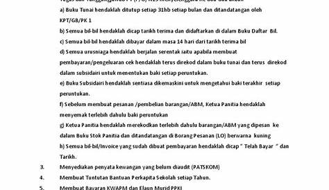 Senarai Tugas Pembantu Operasi : Fail meja pembantu operasi n11. - trexista