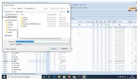 LG TV (2012/LM) - Senderliste auf USB Stick speichern und am PC