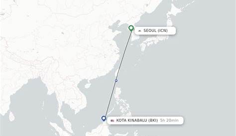 Distance From Kota Kinabalu To Sandakan