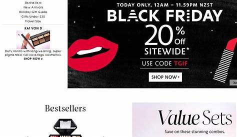 Sephora Black Friday Online Start Time 2021 Ad