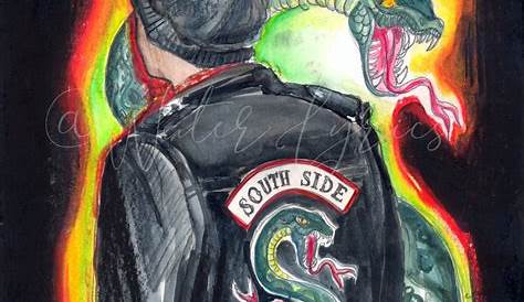 South Side Serpents Jacket // Original Painting
