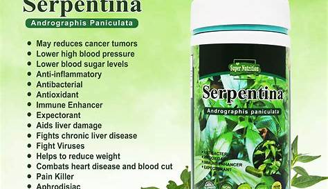 Serpentina Capsule Price 100 Natural 100 s Natural Herb